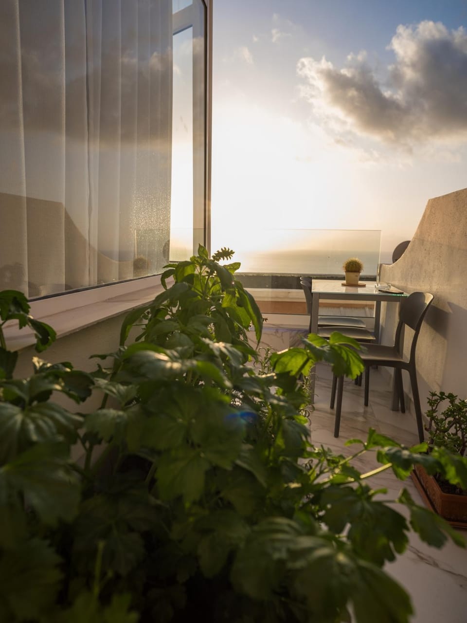 View (from property/room), Balcony/Terrace, Sea view