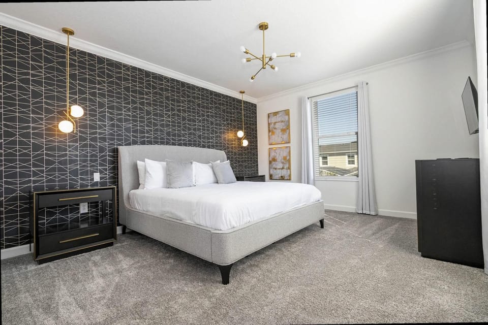 Themed 5Bd Family Villa w Pool & Spa Near Disney Villa in Osceola County