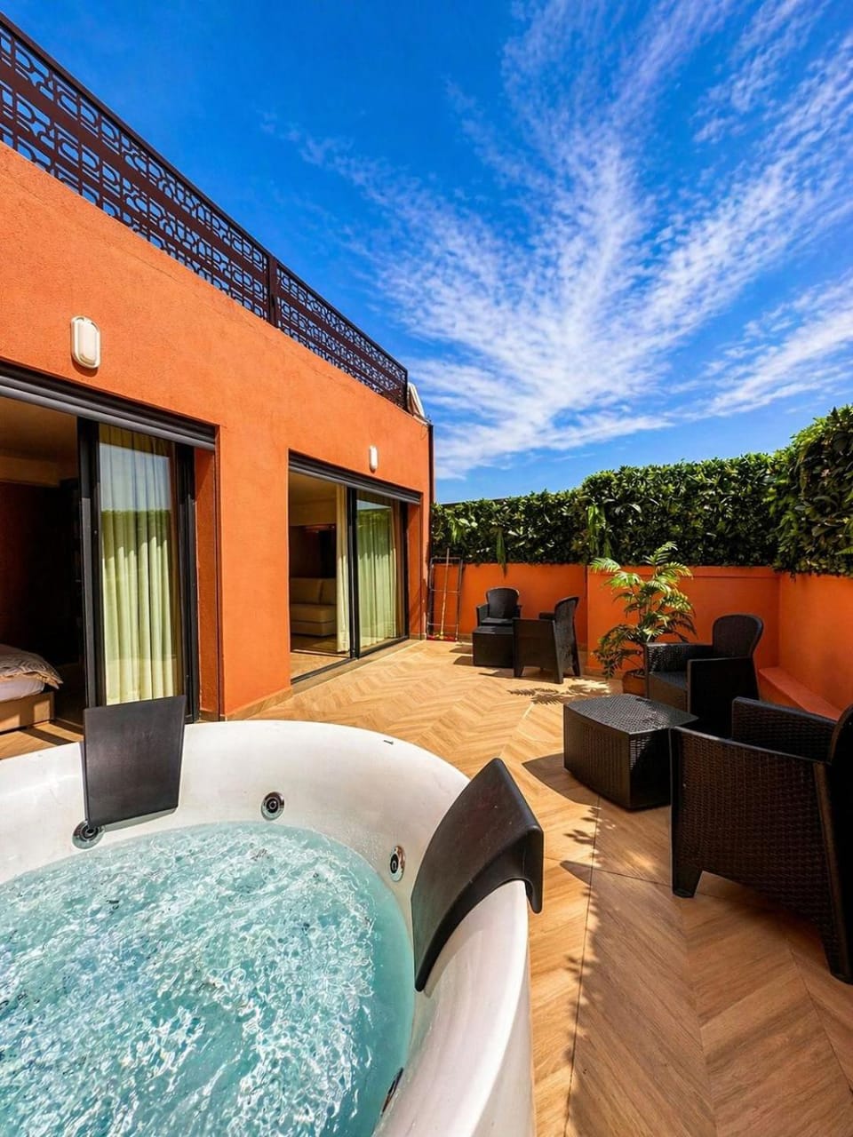 Natural landscape, Pool view