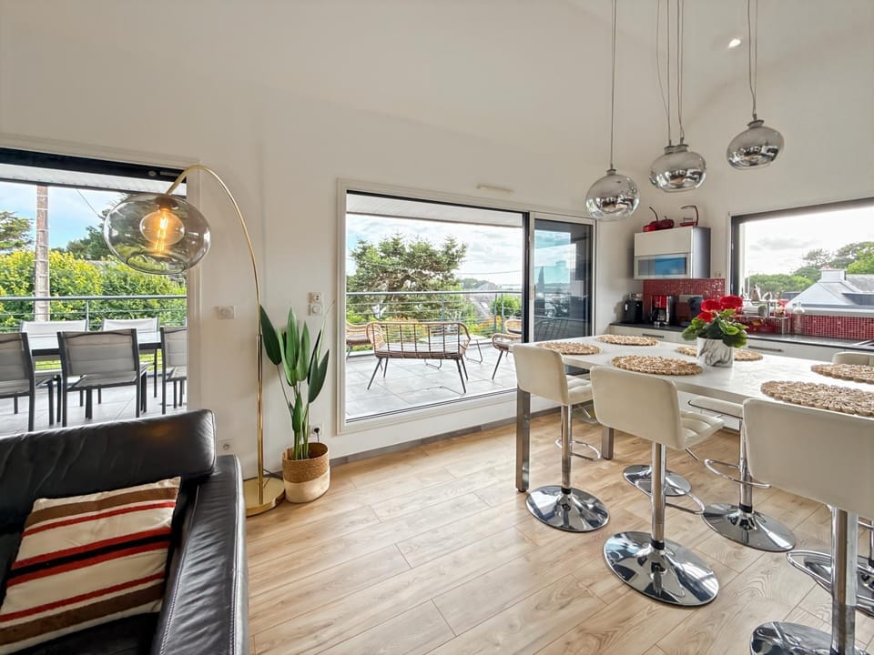 L'Odyssée - Villa Vue Mer & Plages - Terrasse Villa in Séné