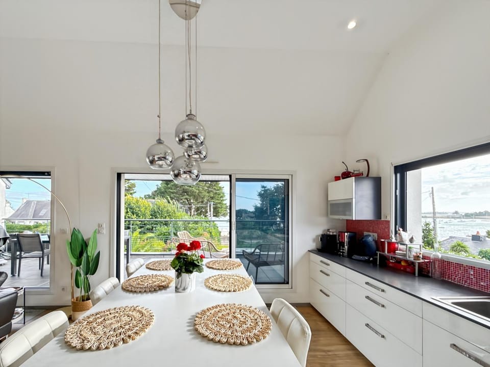 L'Odyssée - Villa Vue Mer & Plages - Terrasse Villa in Séné