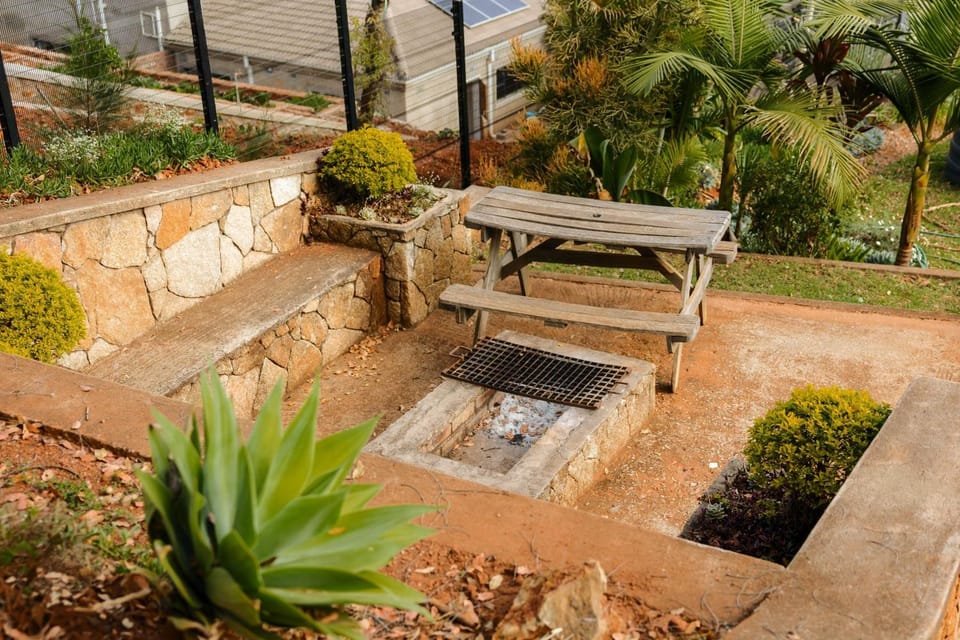 Patio, Spring, Day, BBQ facilities, Garden, Garden view