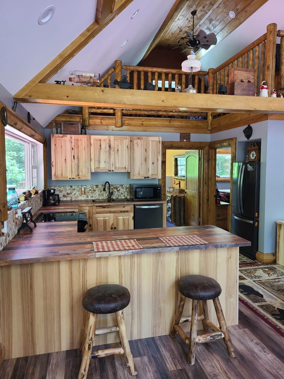 A Birds Eye View Cabin Rentals Cabin in Laurel Township