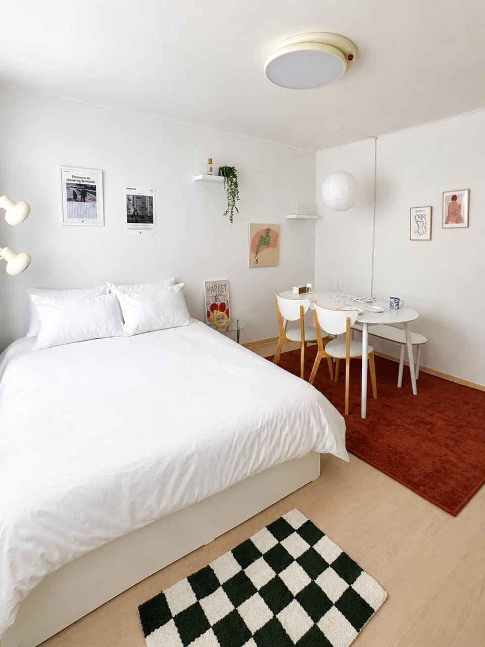 Dining area, Bedroom