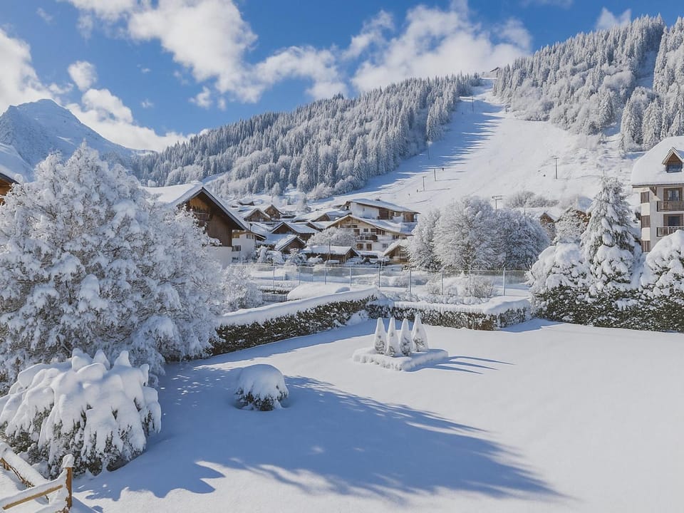 Hypercentre Morzine, 3 ch / 7 pers, parking & balcon - FR-1-754-96 Apartment in Montriond