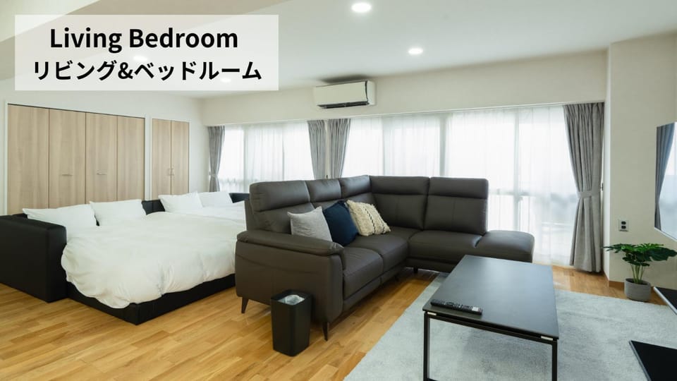 Living room, Bedroom