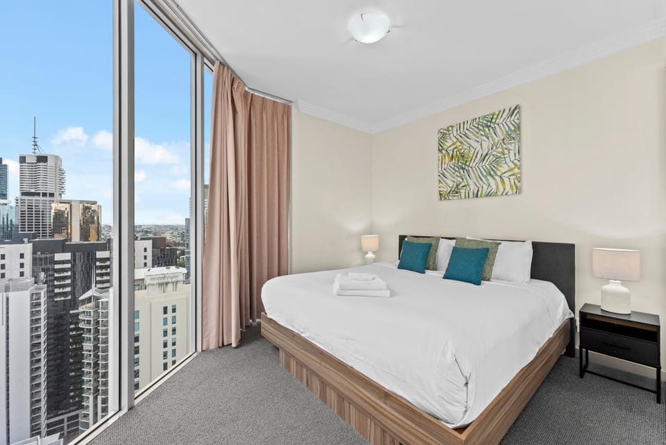 Central City Apt with King Bed, Pool, Gym and Sauna Apartment in Brisbane City
