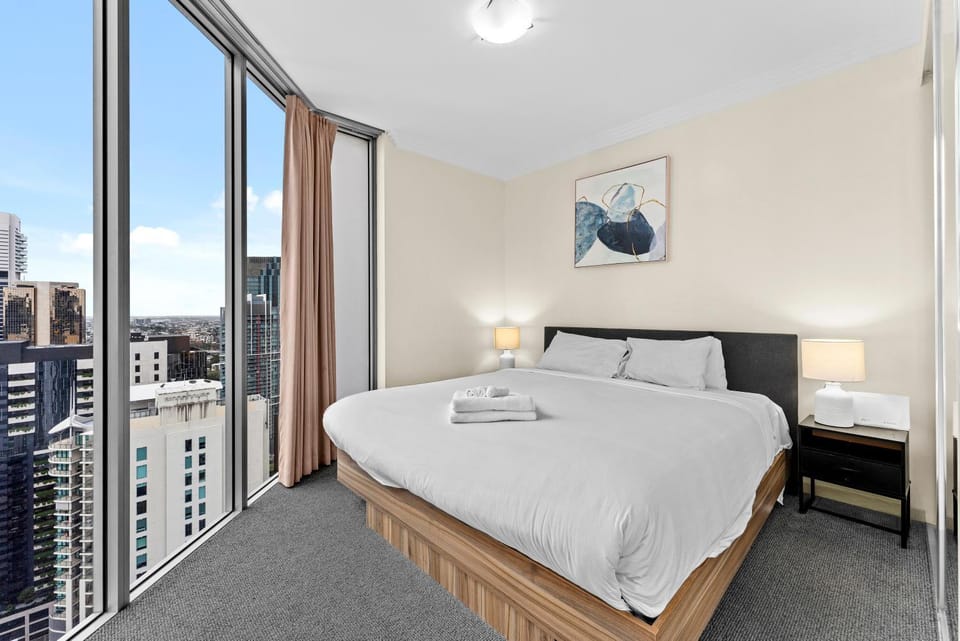 Central City Apt with King Bed, Pool, Gym and Sauna Apartment in Brisbane City