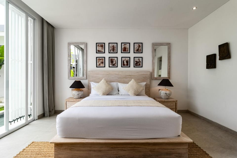 Bed, View (from property/room), Bedroom, air conditioner
