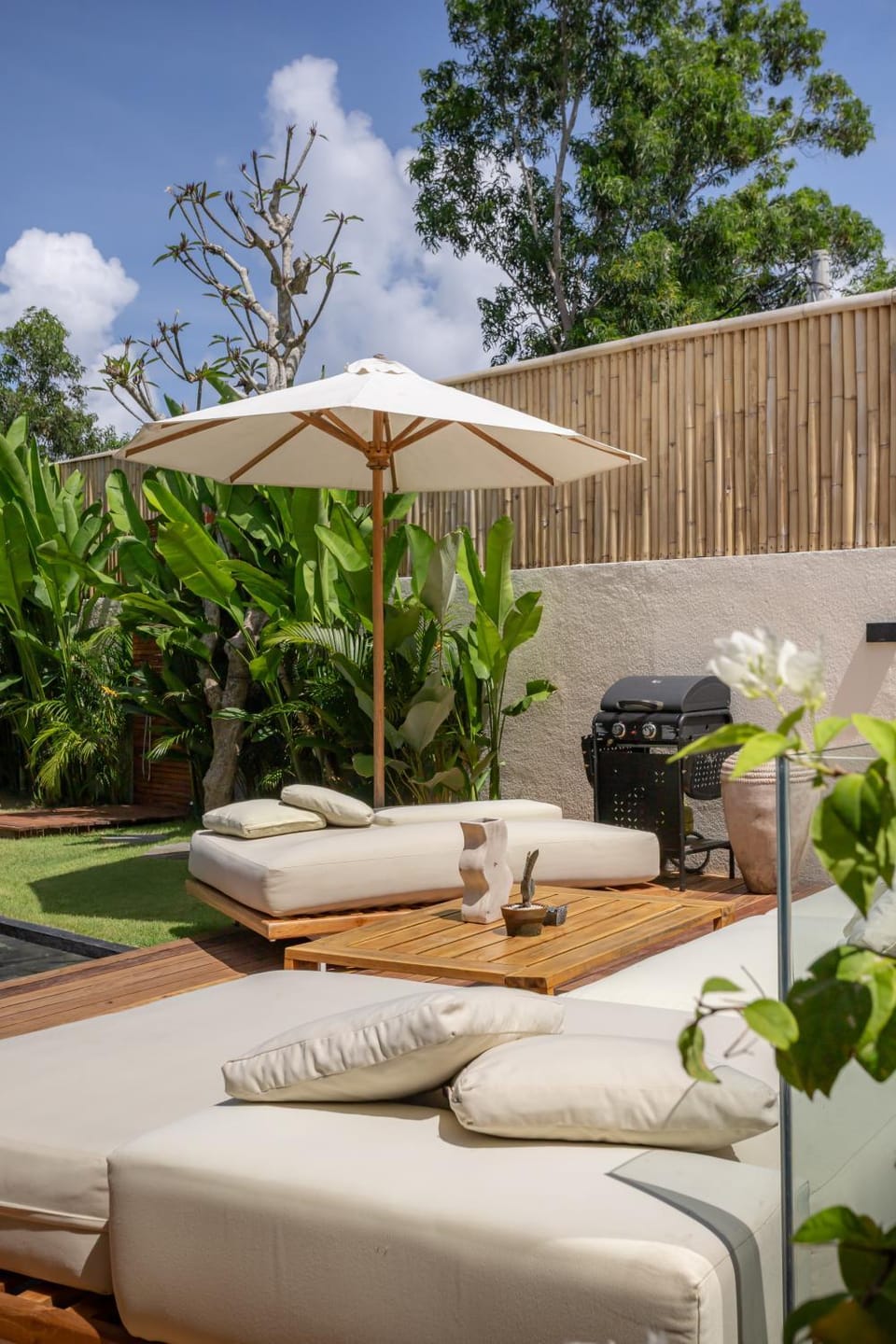 Garden, sunbed, sunbed
