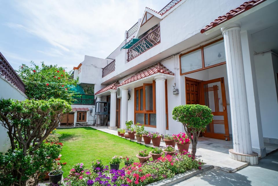 Property building, Garden view