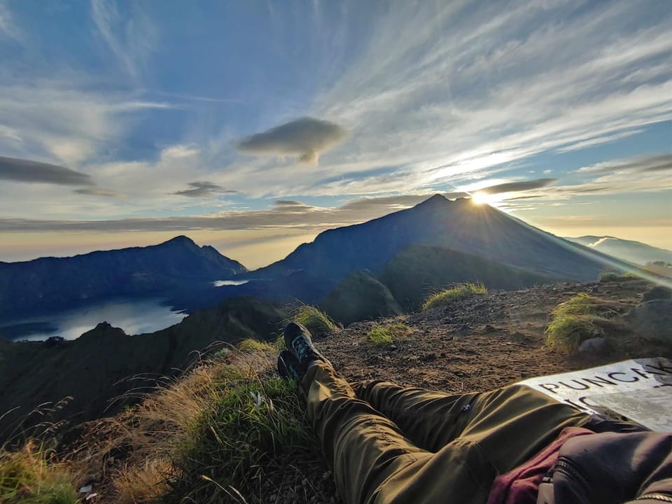 Lake view, Mountain view, Sunrise