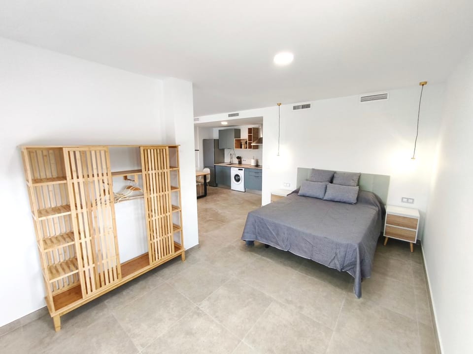 Bed, Photo of the whole room, Bedroom, wardrobe