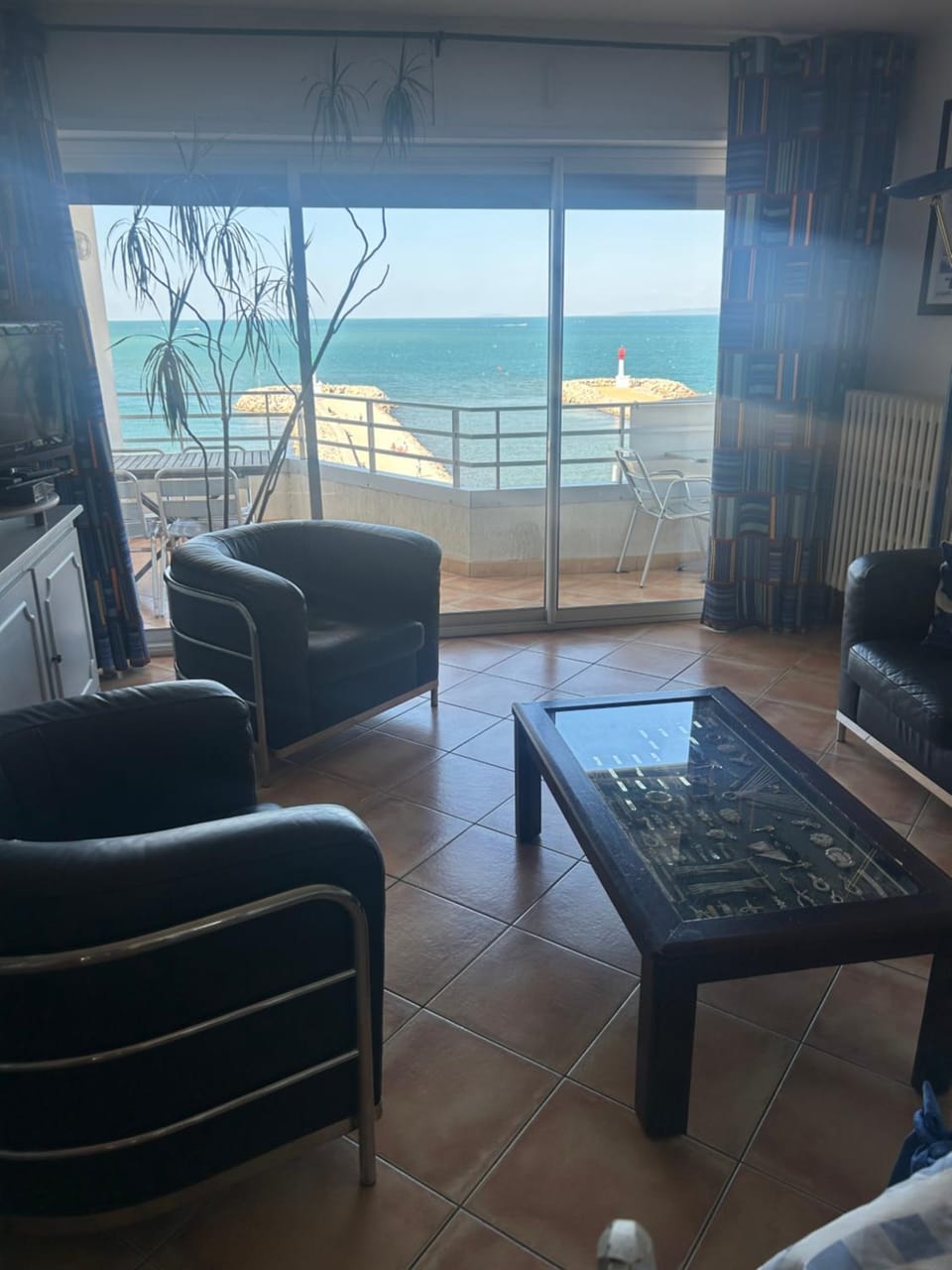 Natural landscape, View (from property/room), Balcony/Terrace, Seating area, Sea view