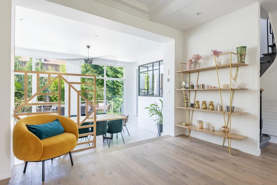 Maison de luxe pour 8 personnes, conçue par un architecte avec terrasse et cinéma Villa in Île-de-France