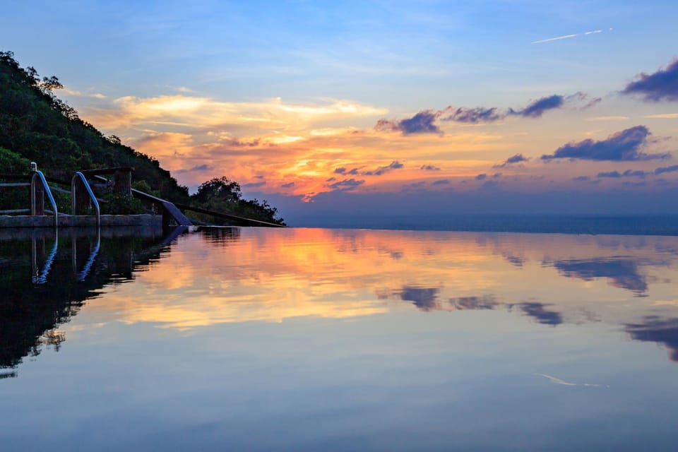 Sea view, Swimming pool, Swimming pool, Sunset