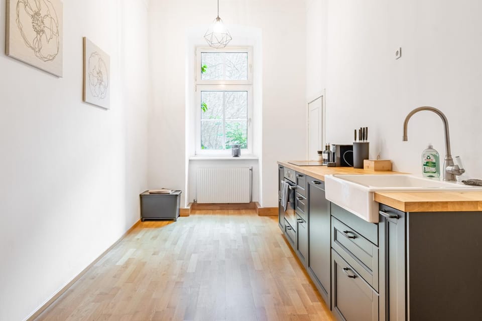 Coffee/tea facilities, Kitchen or kitchenette, dishwasher, minibar, stove, kitchen