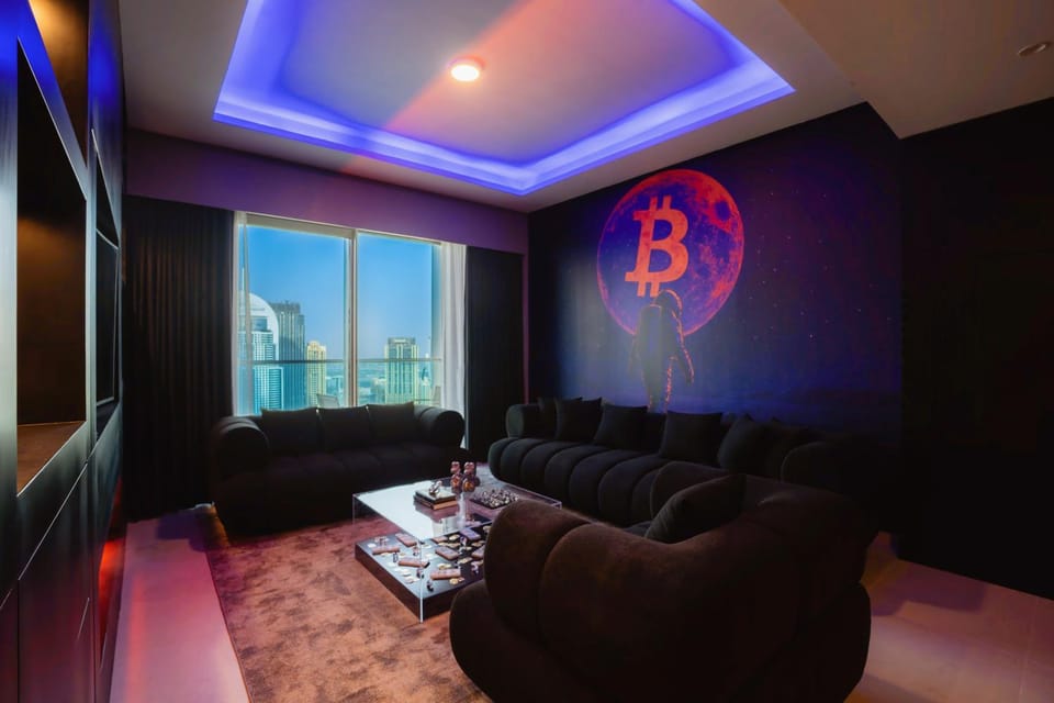 Bitcoin Moonrise 2BR - Grande Burj Views Apartment in Dubai