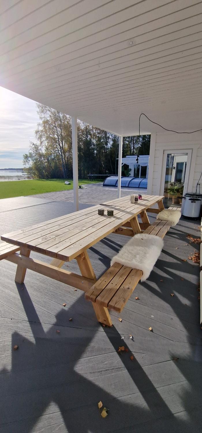Lyxig villa med pool& spa & bastu egen udde Villa in Sweden