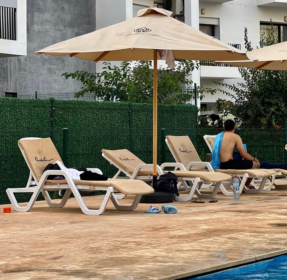 appart luxueuse a rabat hay riad avec piscine Apartment in Rabat
