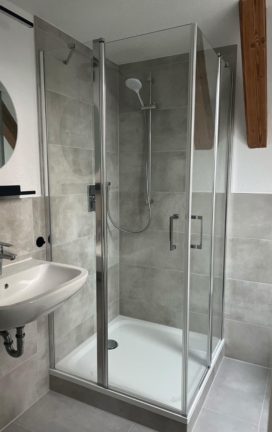 Shower, Bathroom, towels