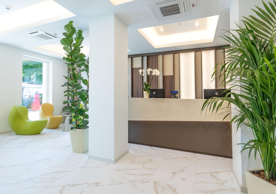 Facade/entrance, View (from property/room), Lobby or reception