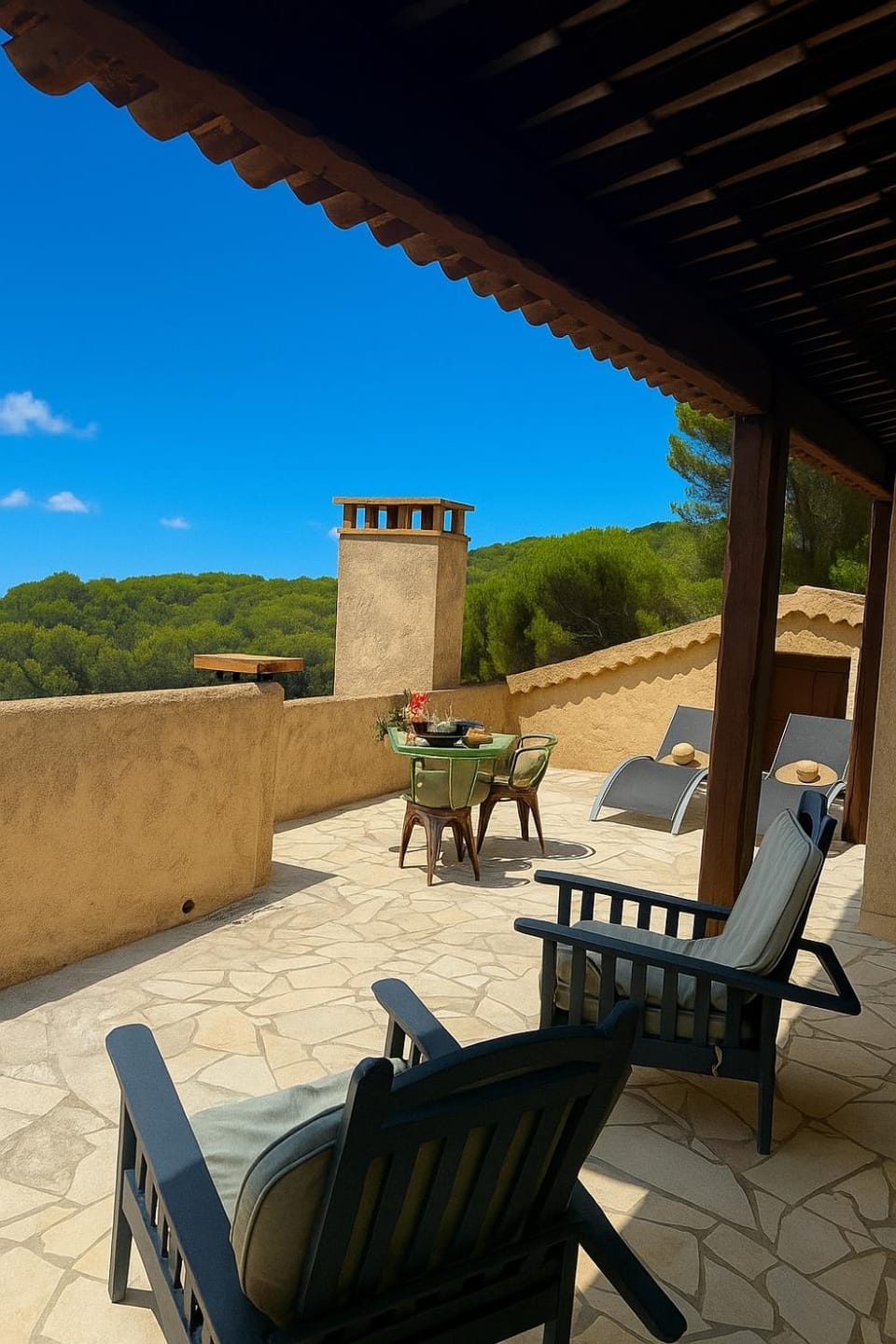 Patio, sunbed
