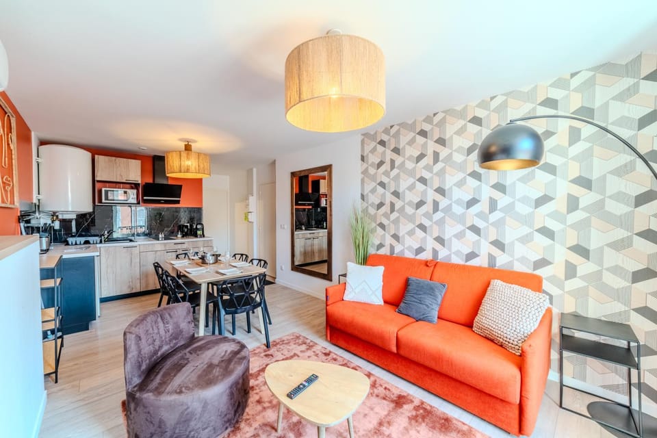 Villa Floréa 6-8p - 3 salles de bains 4ch Parking Apartment in Auvergne-Rhône-Alpes