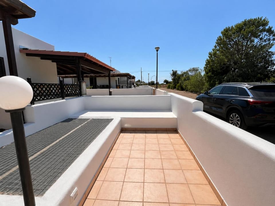 Property building, Patio
