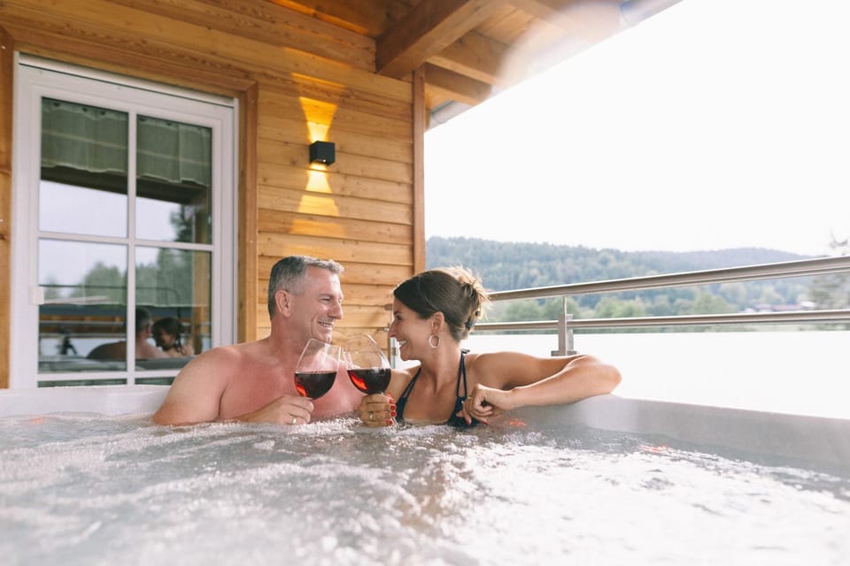 Hot Tub, Sunset