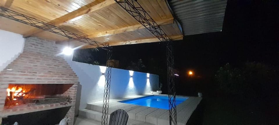 Patio, Night, Natural landscape, Hot Tub, Pool view, Swimming pool