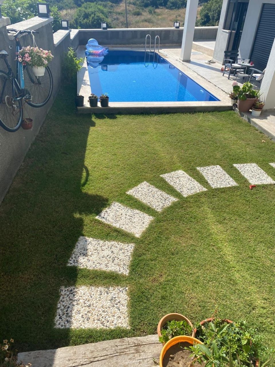 Denizmanzaralı havuzlu bahçe katı Apartment in Cesme