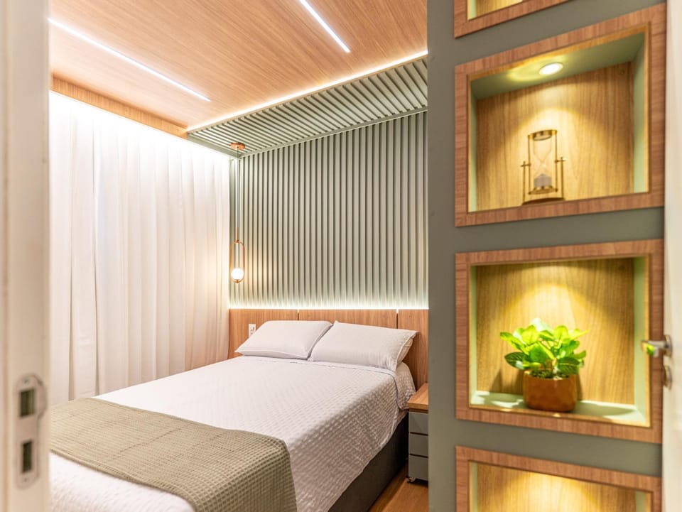 Bed, Photo of the whole room, Bedroom, wardrobe