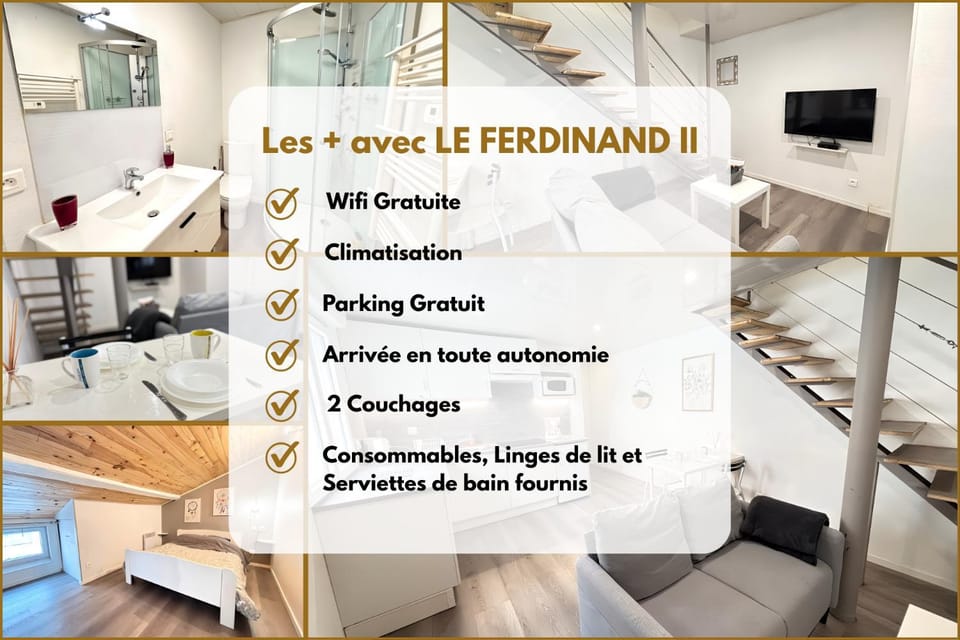 Le Ferdinand II - Chic & Central Apartment in Auvergne-Rhône-Alpes