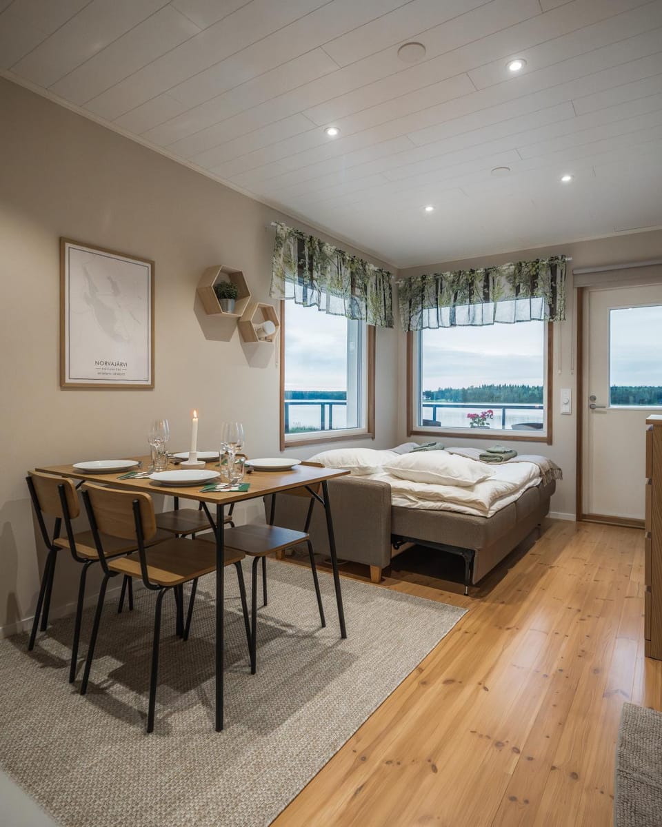 Arctic Snow Lake Mini Lodge Apartment in Rovaniemi