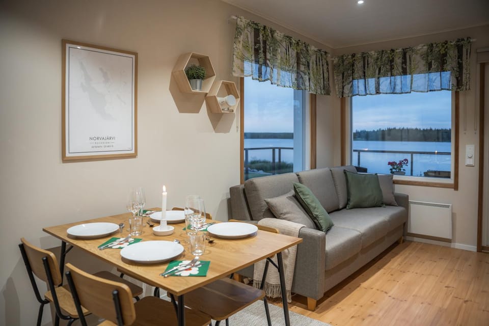 Arctic Snow Lake Mini Lodge Apartment in Rovaniemi