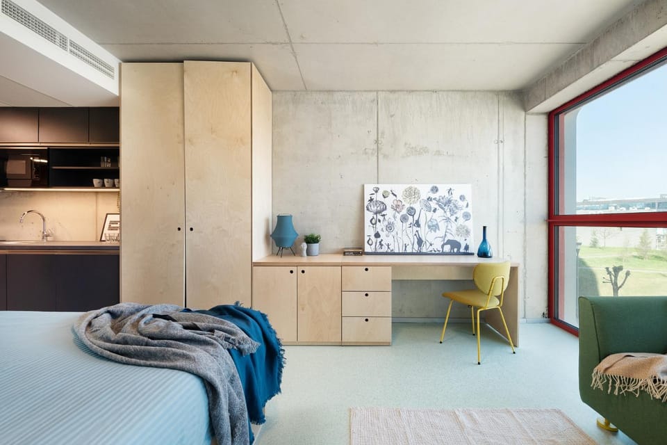Living room, Bedroom