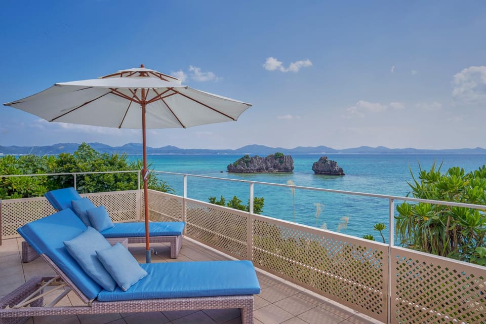 Balcony/Terrace, Sea view, sunbed