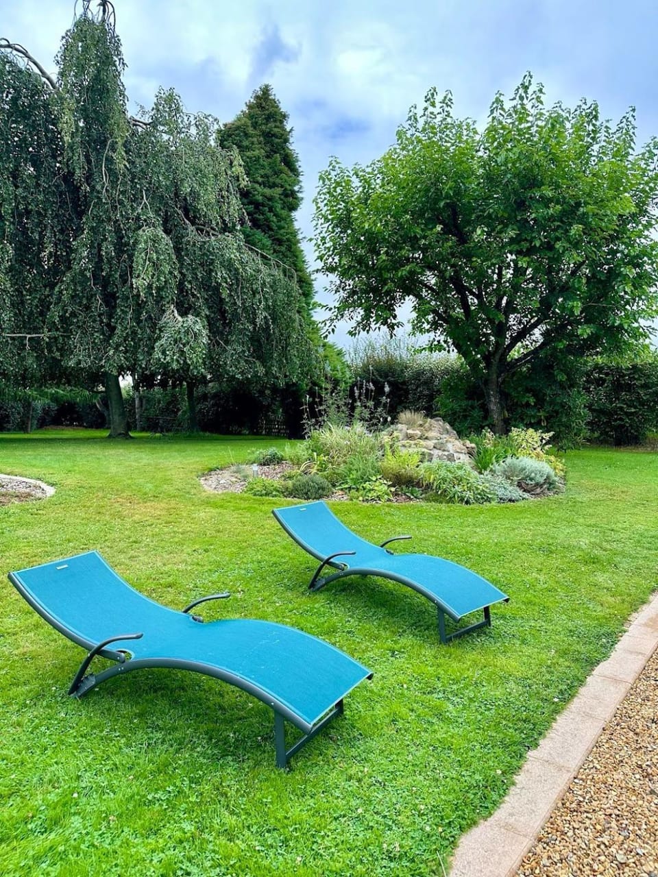 Garden, sunbed
