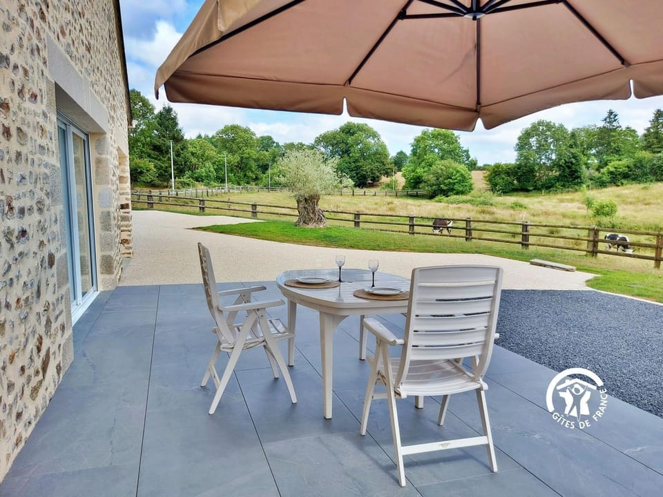 Patio, Garden view