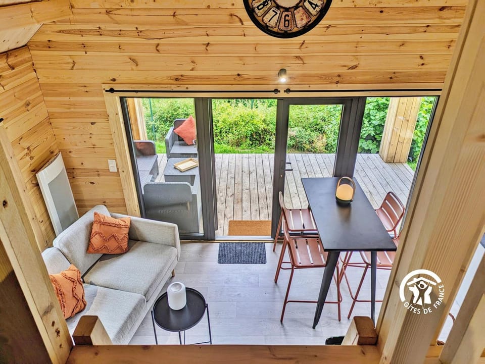 Patio, Living room, Dining area