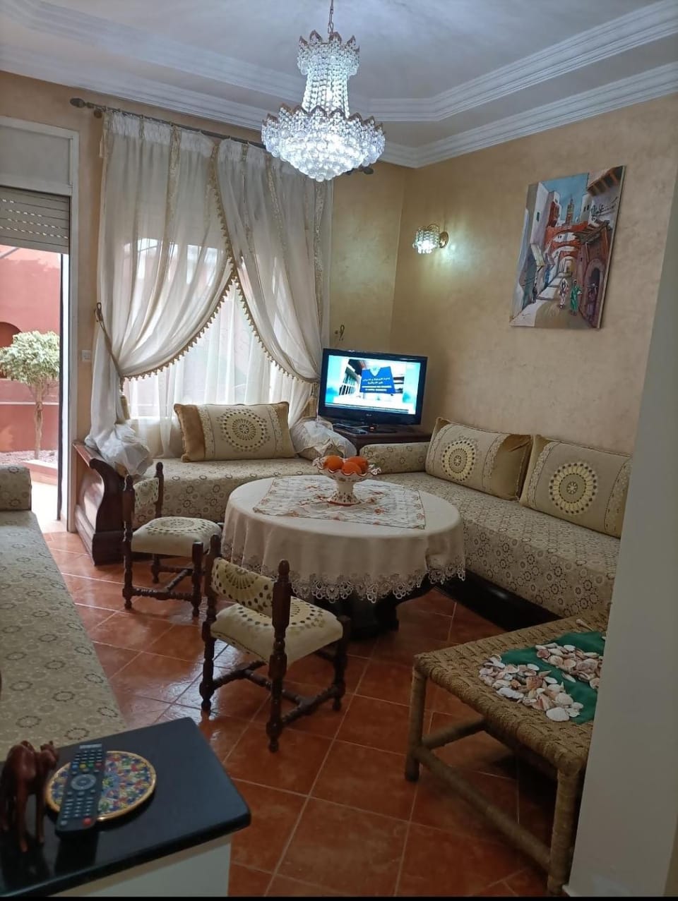 Kasbah de bouznika, style Marrakech avec jardin et piscine Apartment in Casablanca-Settat