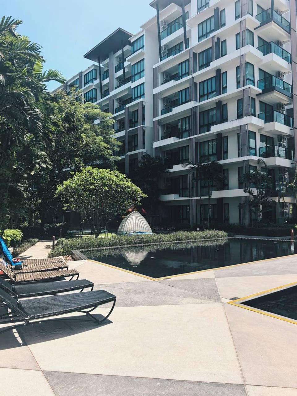 Property building, Swimming pool