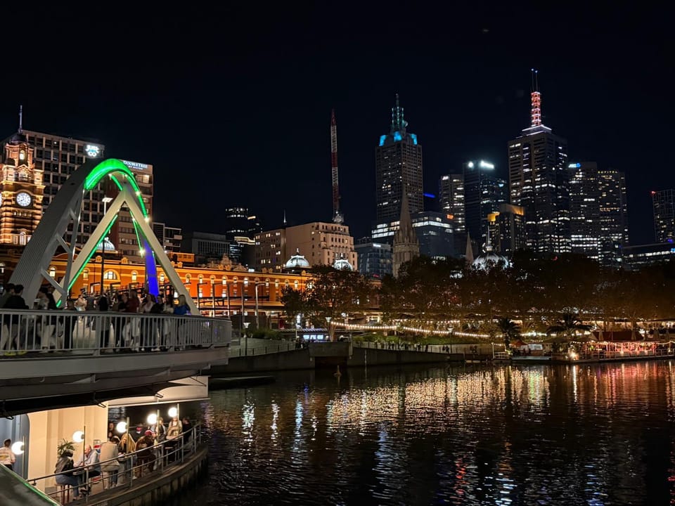 Nearby landmark, Night, City view, River view