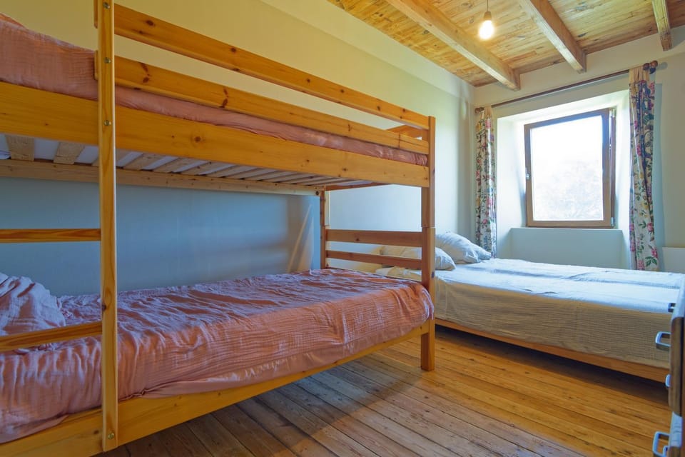 Photo of the whole room, Bedroom, bunk bed