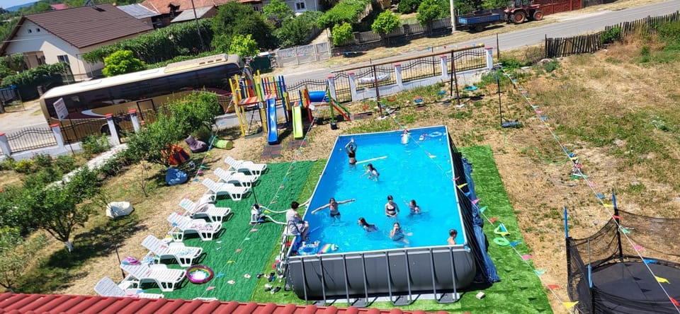 Day, Children play ground, Pool view, Swimming pool