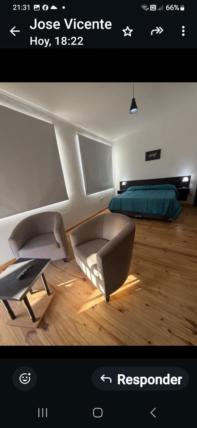 Seating area, Bedroom