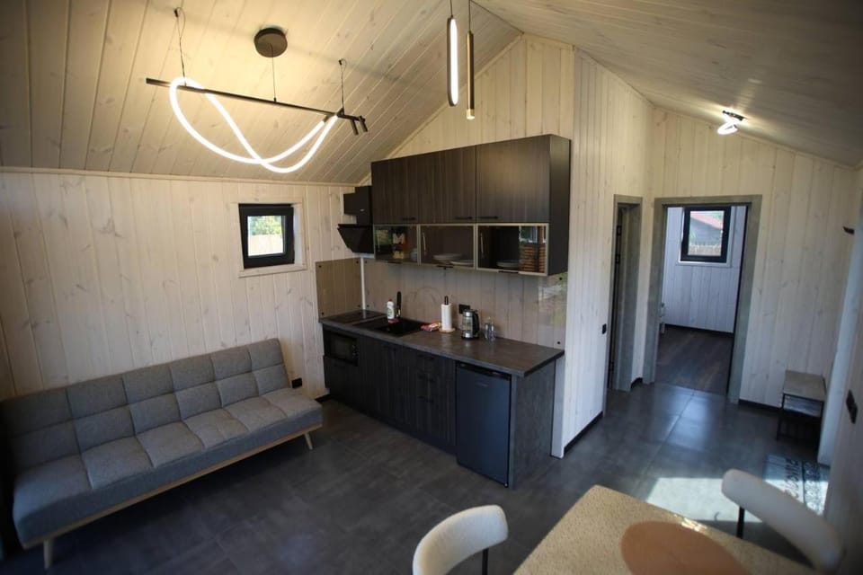 Coffee/tea facilities, Kitchen or kitchenette, Living room, Seating area, Dining area, minibar, pet friendly, stove