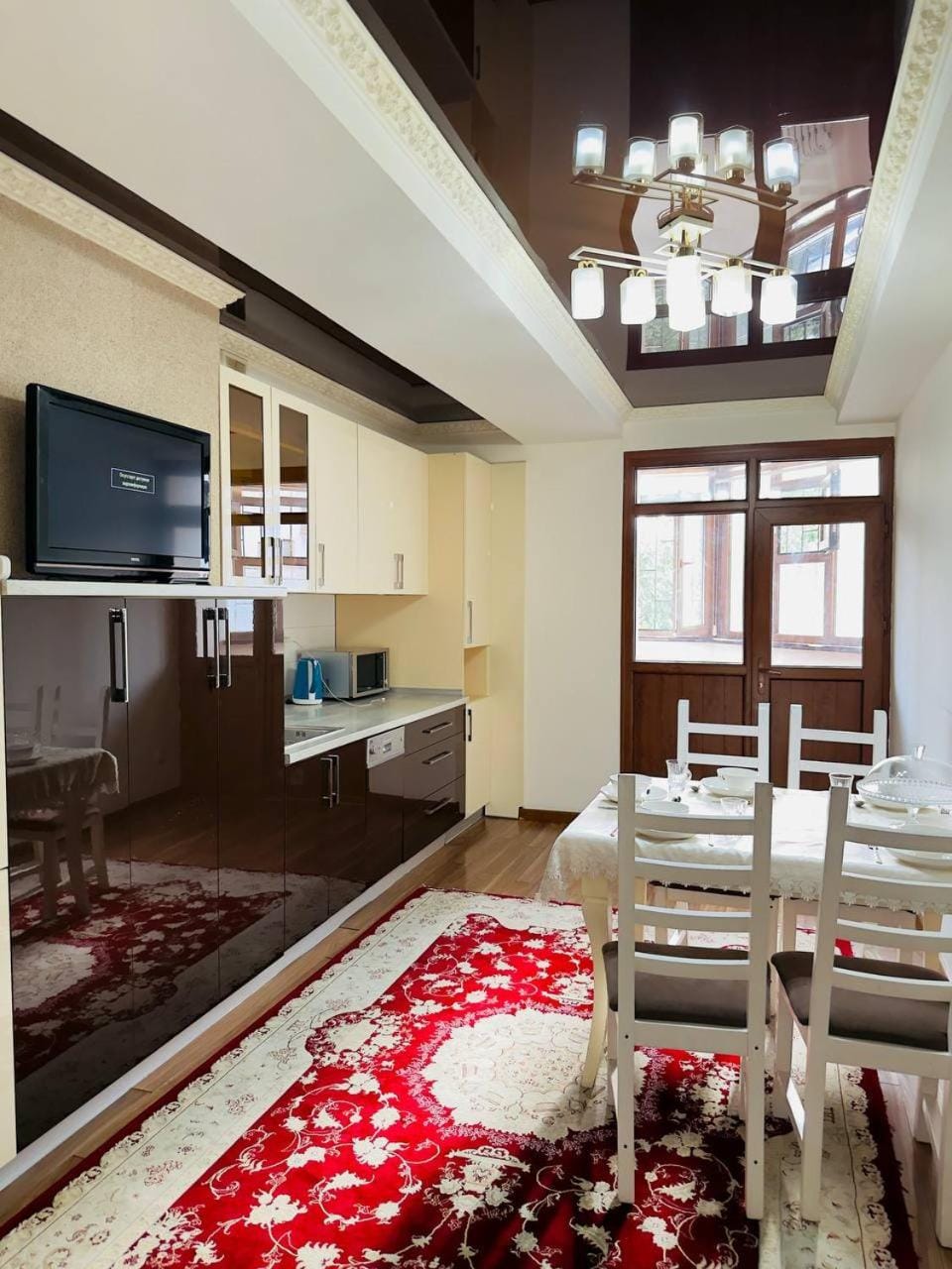 TV and multimedia, Balcony/Terrace, Kitchen or kitchenette, Dining area, dishwasher