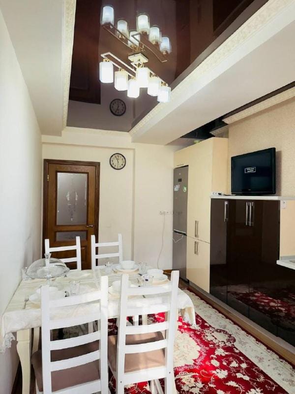 TV and multimedia, Kitchen or kitchenette, Seating area, Dining area
